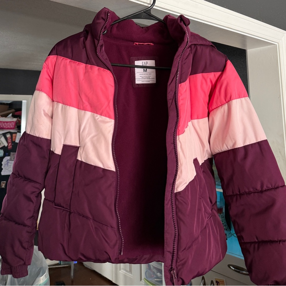 GAP Kids Colorblock Jacket - Pink and Purple